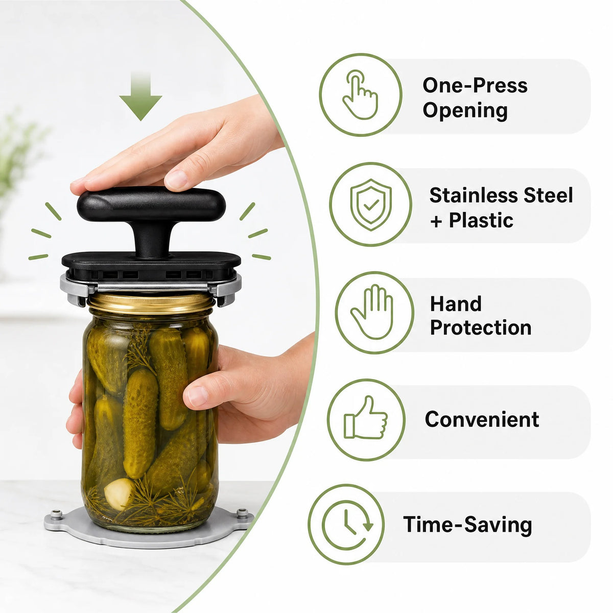 EasyGrip Adjustable Jar Opener